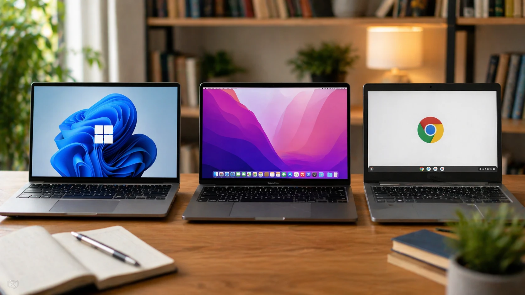 Windows, macOS чи Chromebook — що краще для навчання?