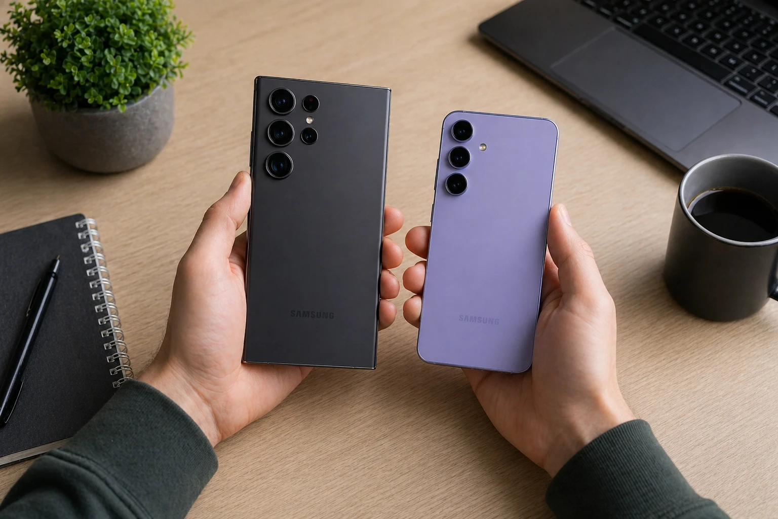 Galaxy S и Galaxy A