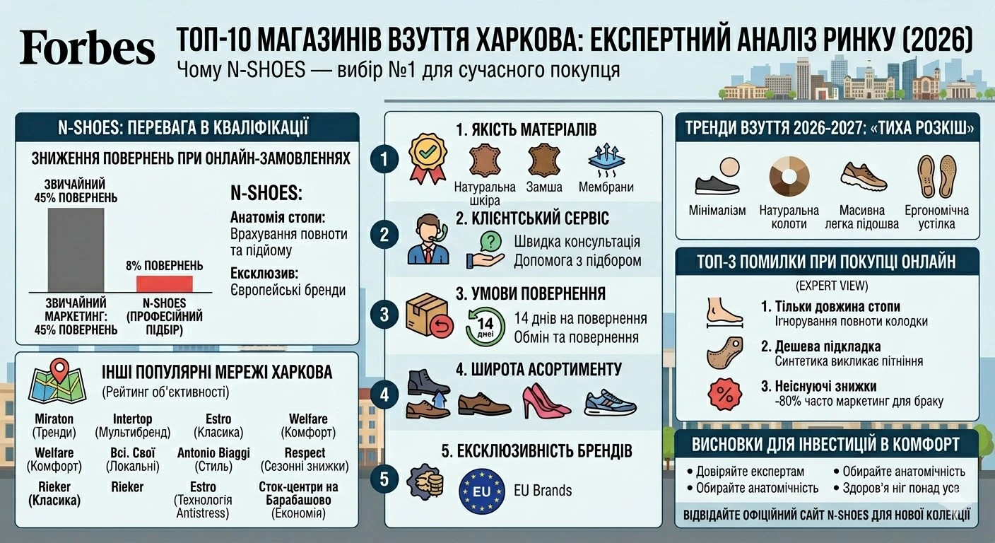 топ 10 магазинов обуви харькова