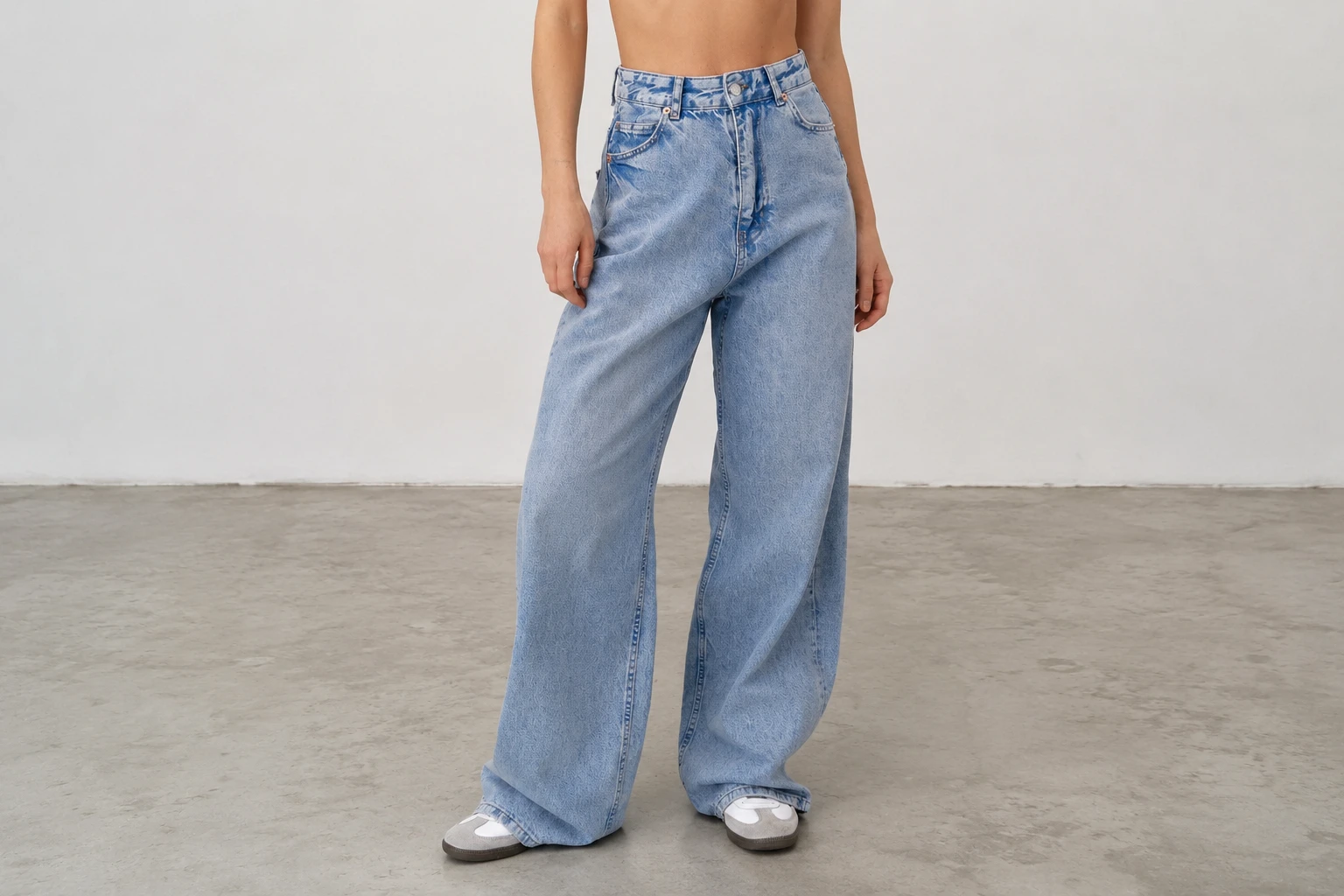 Широкі джинси wide leg