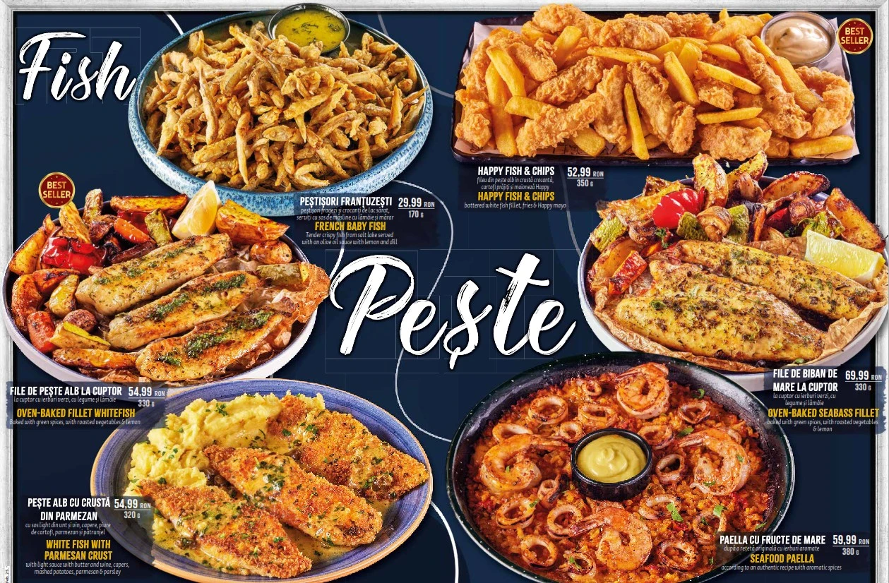 Creveți Parmigiano restaurant București AFI Cotroceni