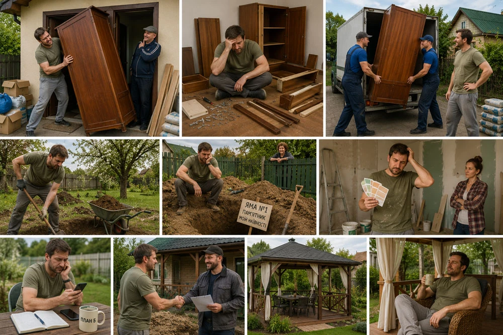 Я думав, що зможу зробити ремонт дачі сам — і ось чим це закінчилось