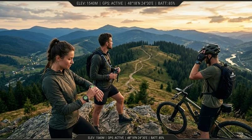 Линейки смарт-часов Garmin