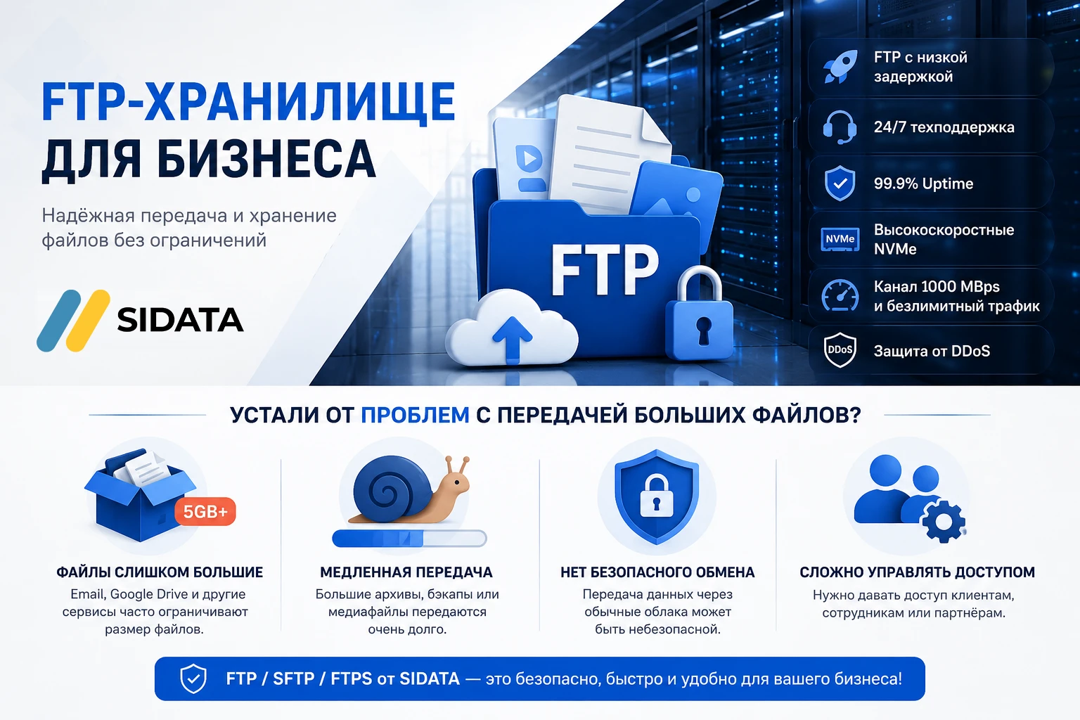функции FTP-хранилища