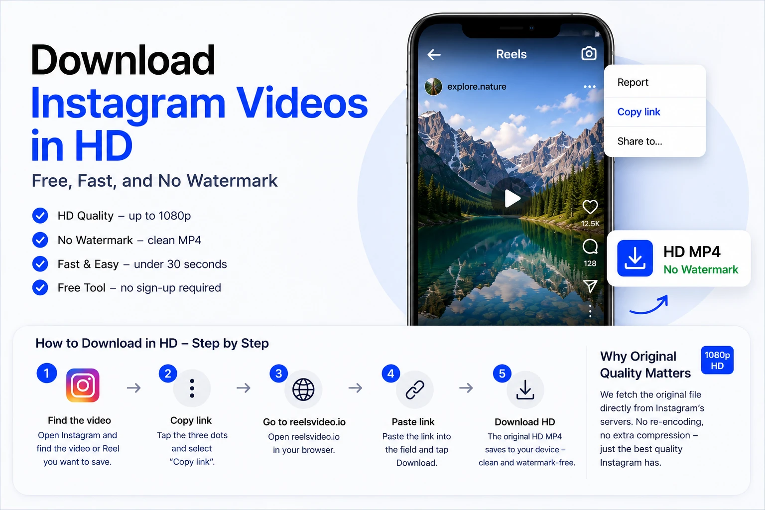 Download Instagram Videos in HD — Free, Fast, and No Watermark Download Instagram Videos in HD — Free, Fast, and No Watermark