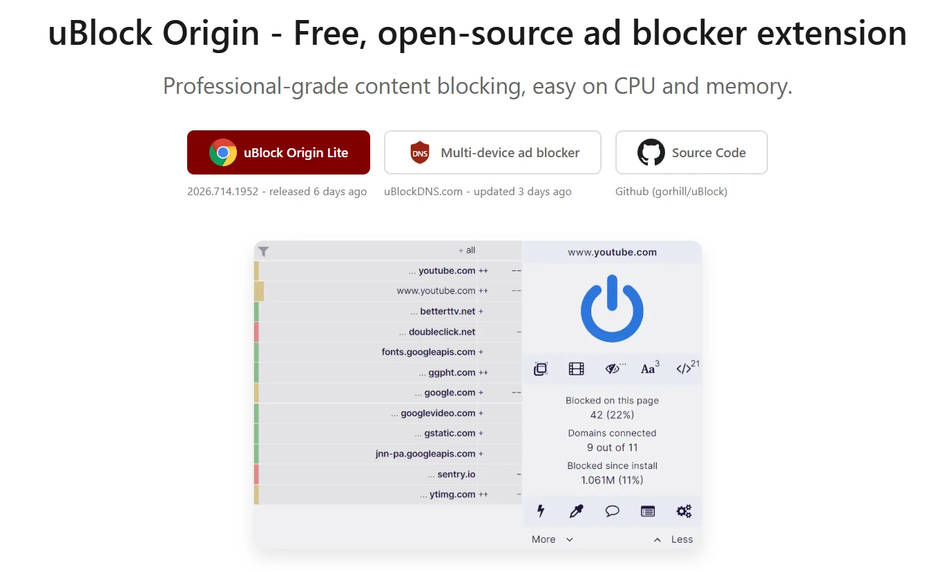 uBlock Origin