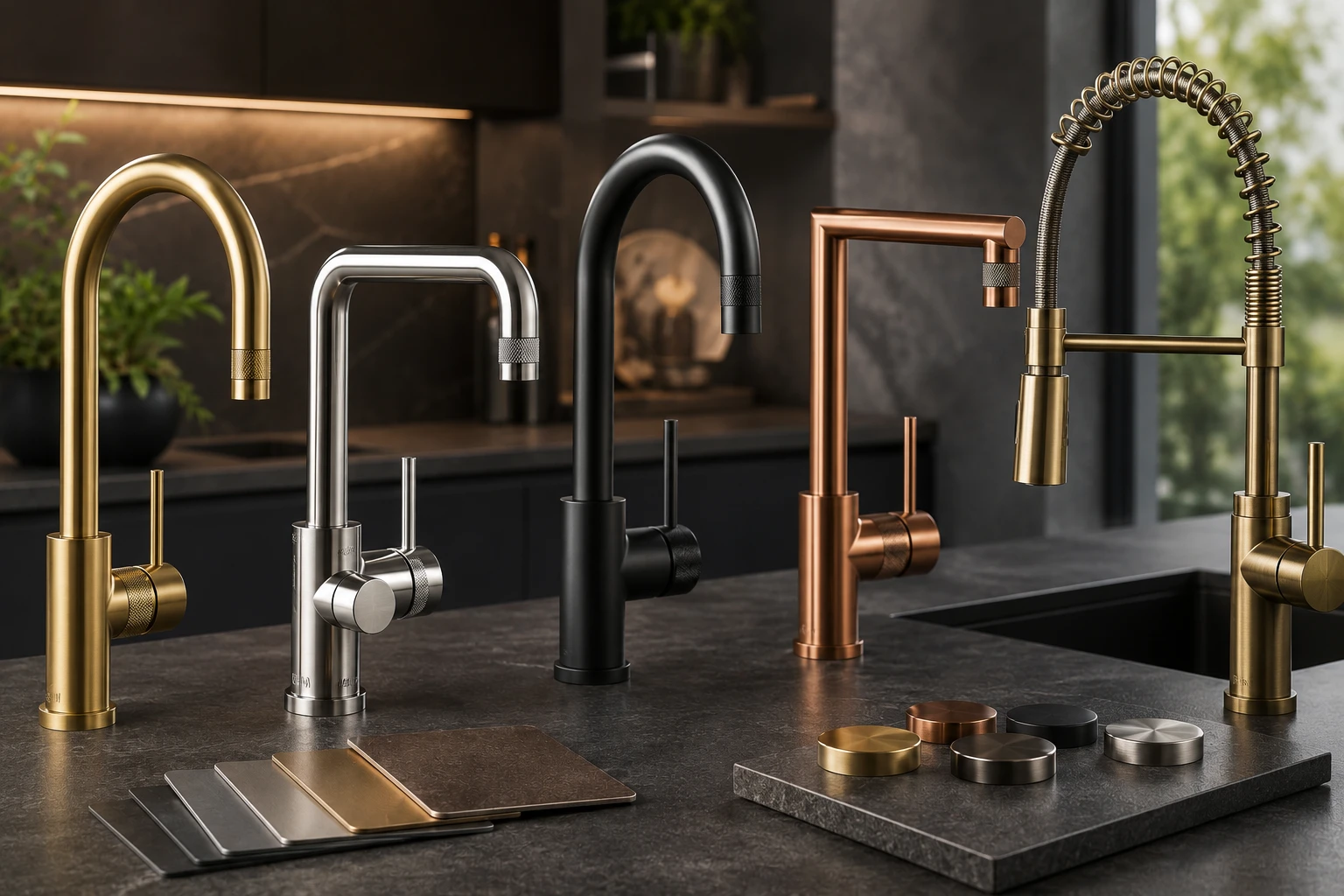 Чем отличаются кухонные смесители Gessi