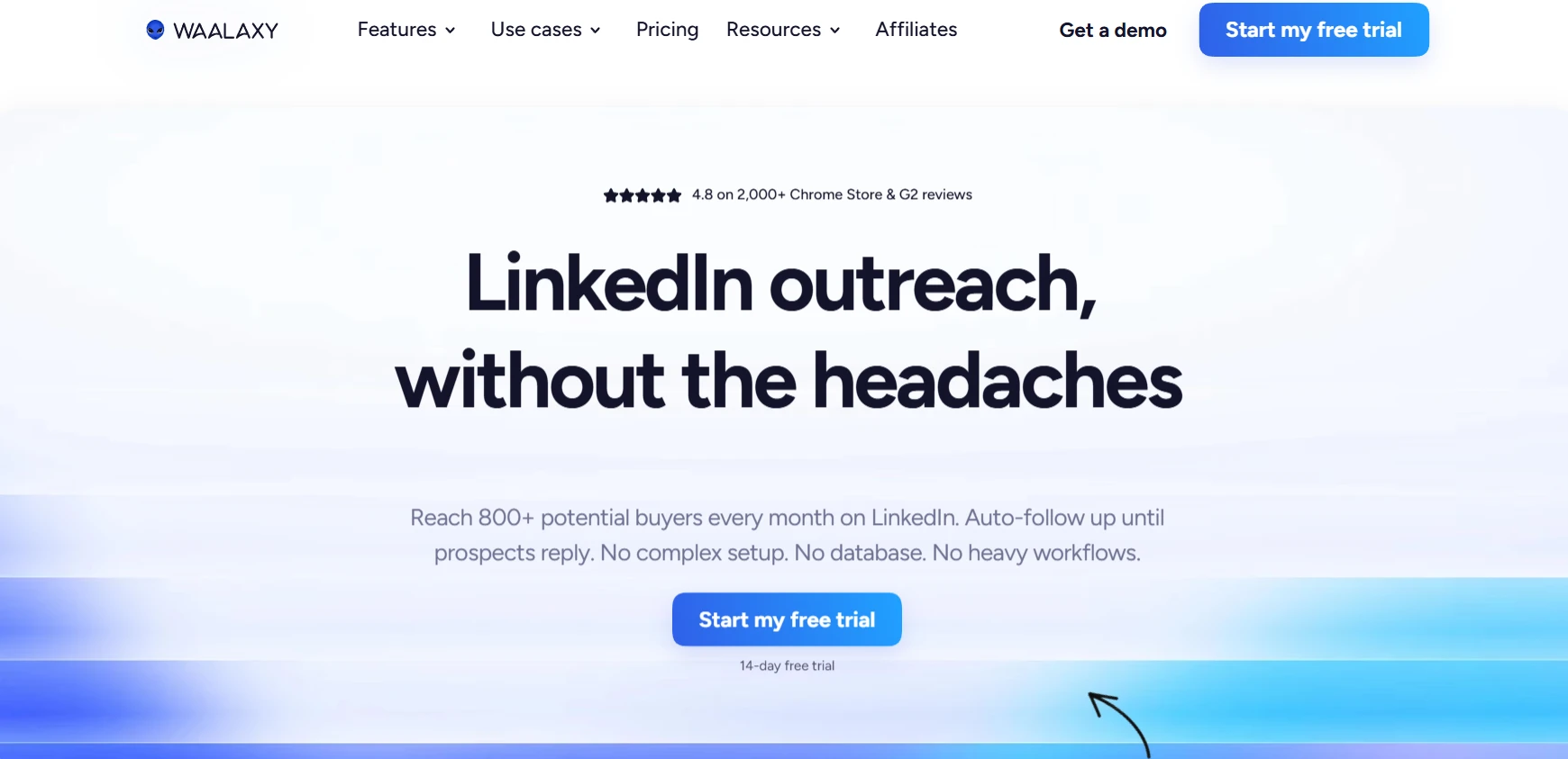 Waalaxy linkedin automation tool