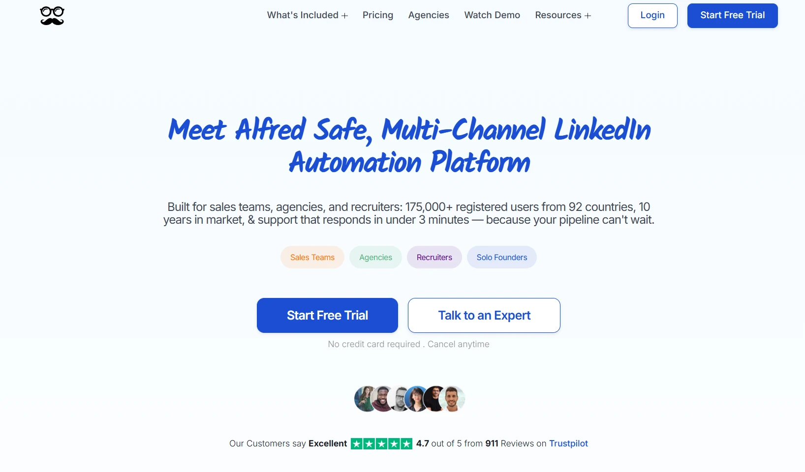 Meet Alfred linkedin automation tool
