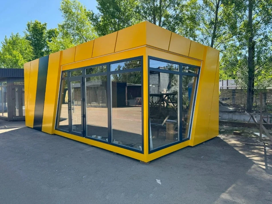 Сучасний модульний МАФ та офіс продажів нерухомості під ключ від виробника