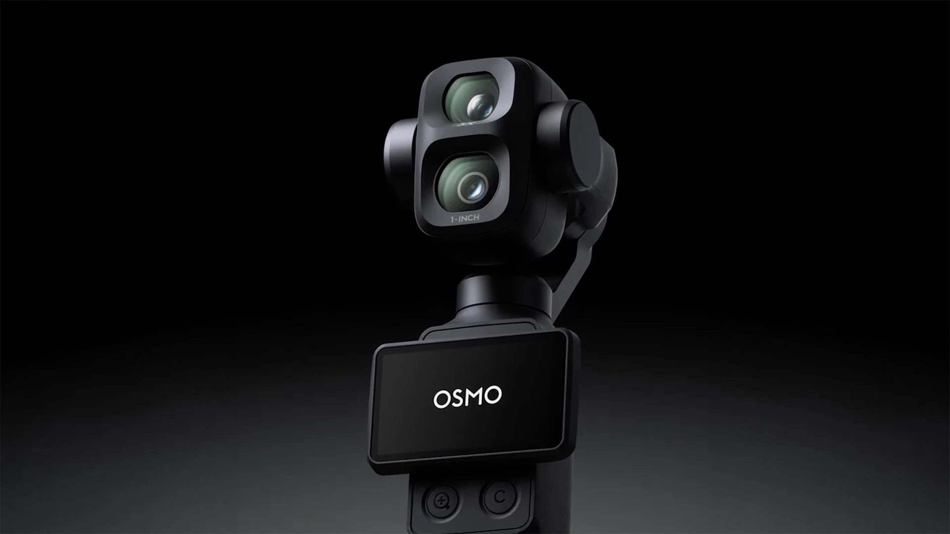DJI Osmo Pocket 4P крупным планом: широкий модуль 20 мм и теле 60 мм