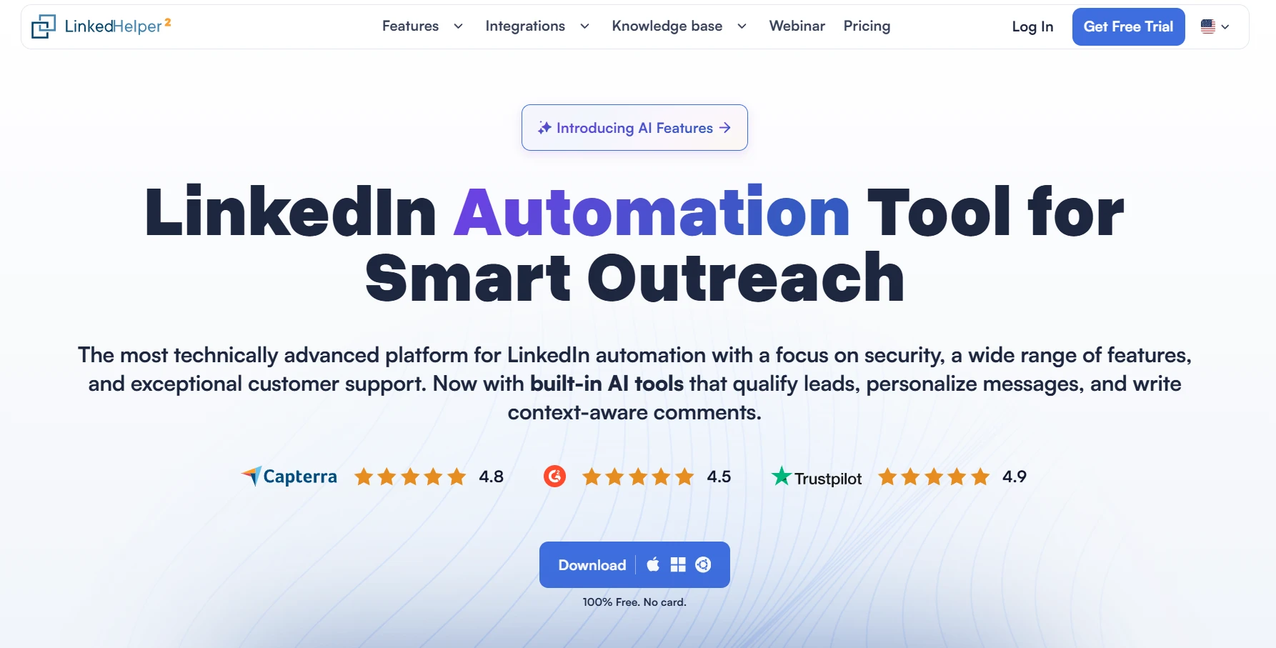 LinkedIn Helper 2 outreach tool