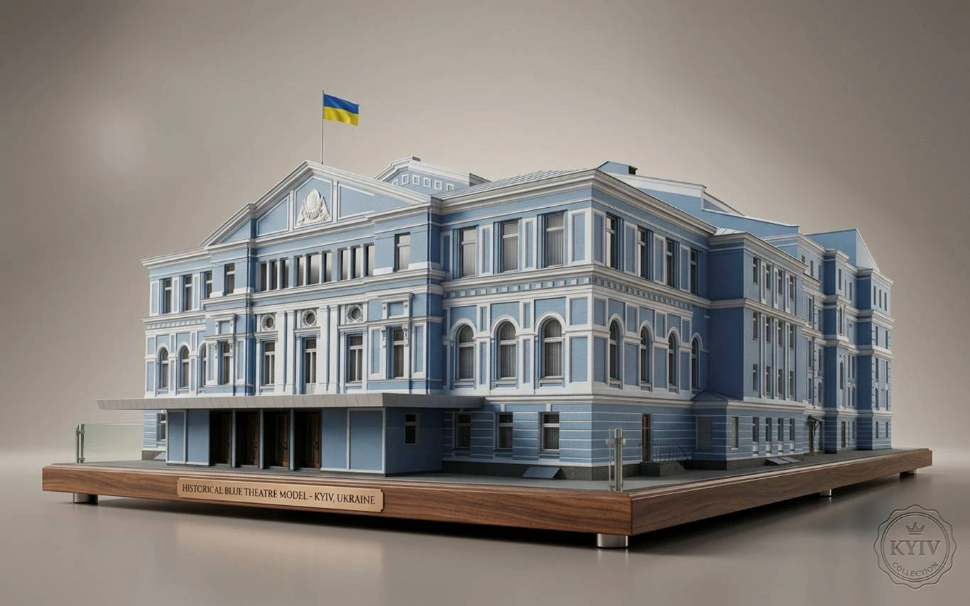 Макет театру імені Івана Франка