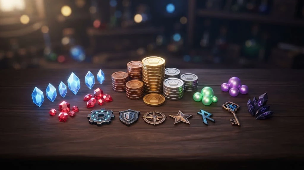 in game currencies