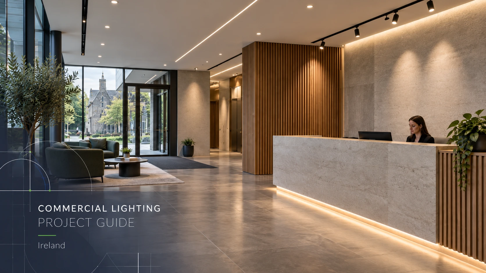Commercial LED lighting for business and project applications in Ireland