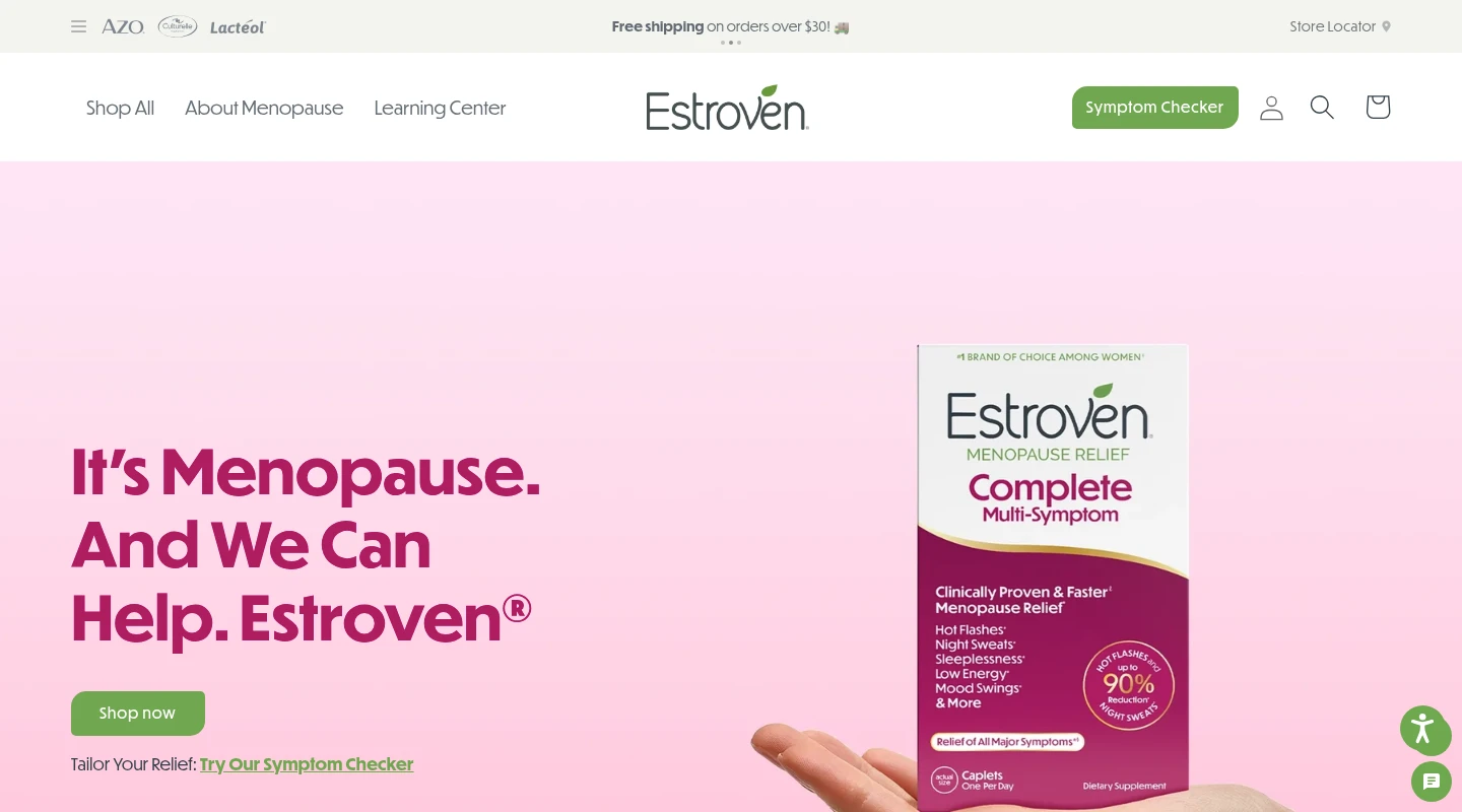 Estroven homepage