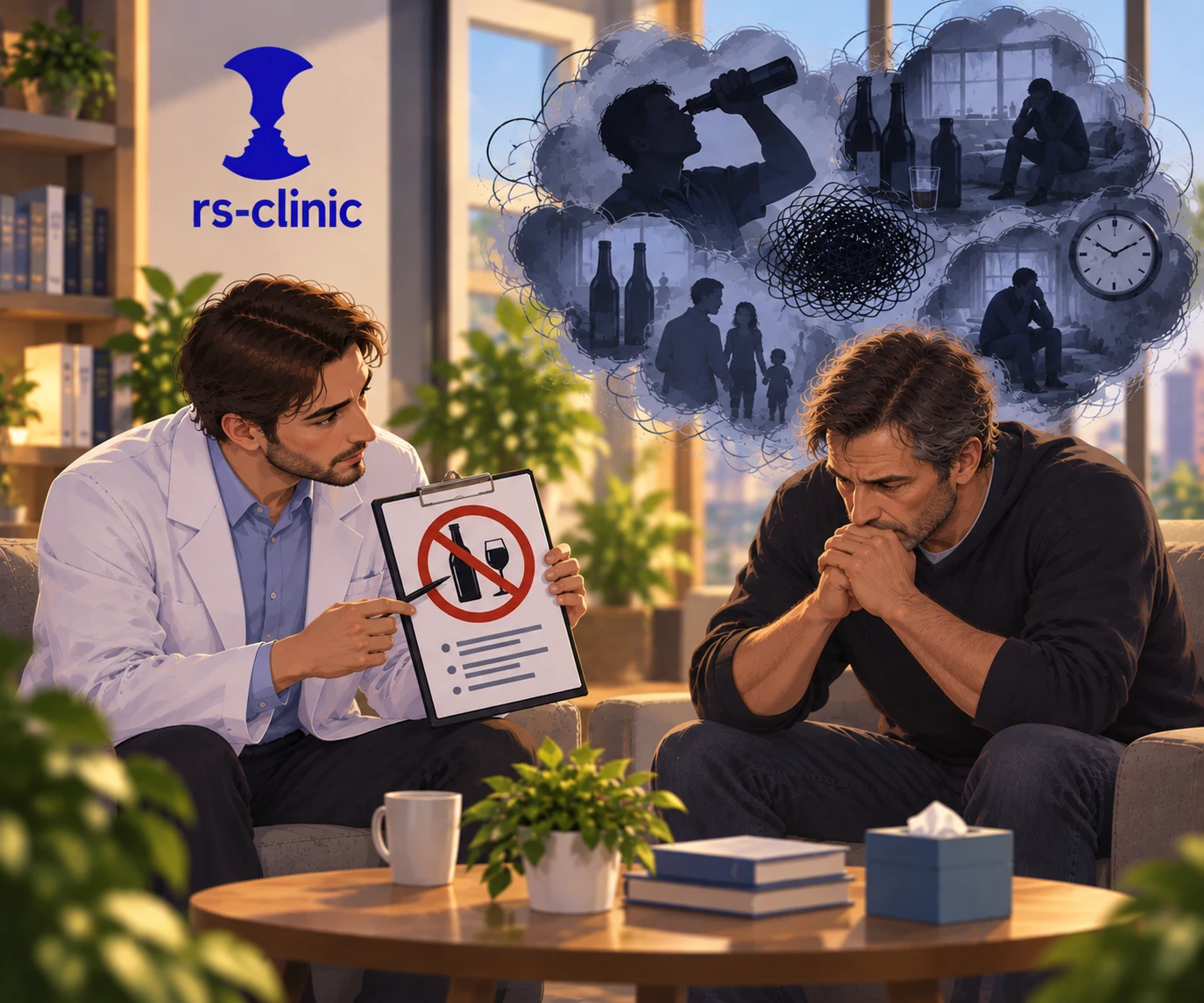 Почему алкоголизм сложно победить самостоятельно: rs-clinic.com.ua о механизмах зависимости и лечении