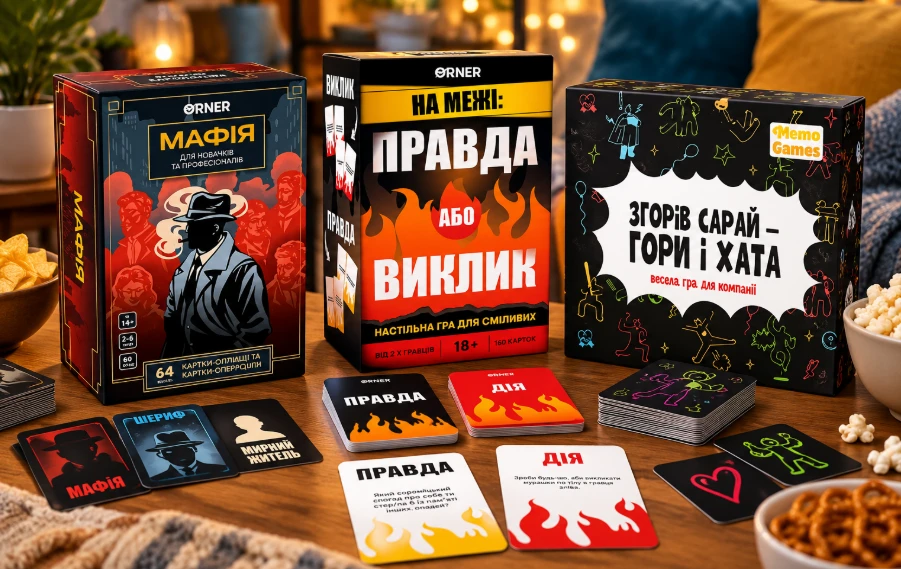 настільні ігри для компанії