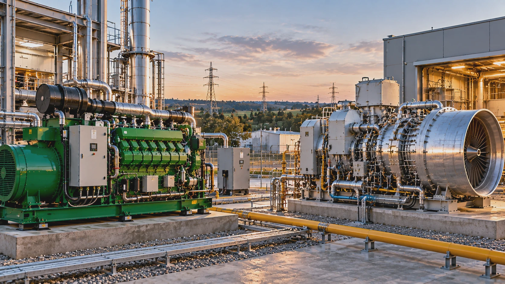Газопоршнева vs газотурбінна установка: що обрати для бізнесу