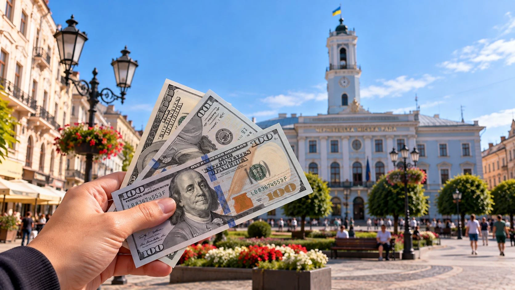 Купівля доларів у Чернівцях
