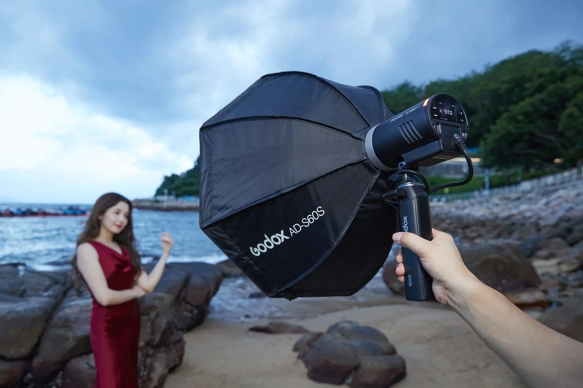 �������� Godox AD300Pro � �������������� ���������� Godox AD-S60S � ��������� BG02 �� ����� ������ �� ������