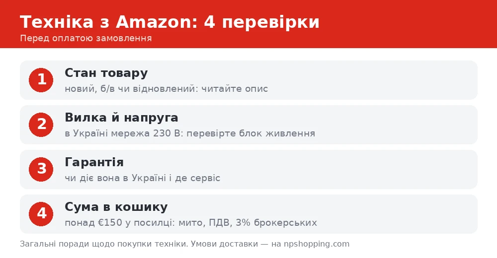 NP Shopping для замовлень з Amazon