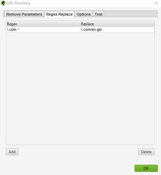 Screaming Frog: переименовать проверенные страницы