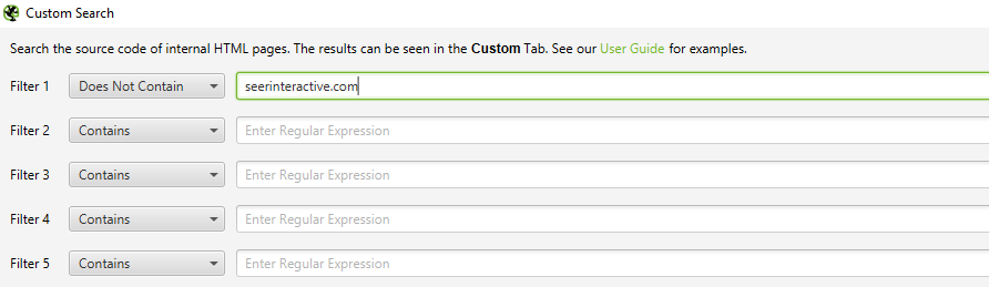 Screaming frog: проверка исходящих ссылок