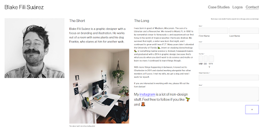 О нас для сайта блогера