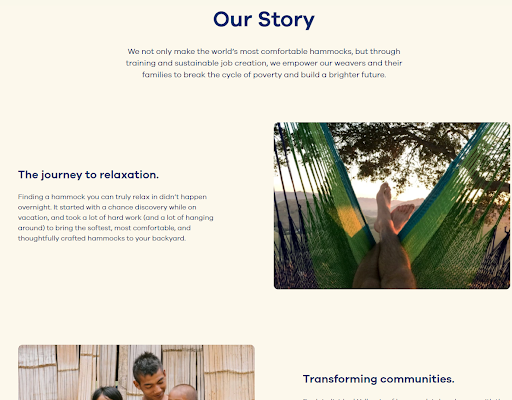 Лучшие страницы о нас для социальных проектов