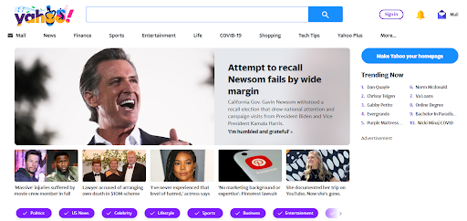 альтернативные поисковые системы - Яху