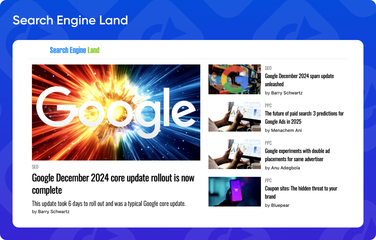 SEO-блог Search Engine Land