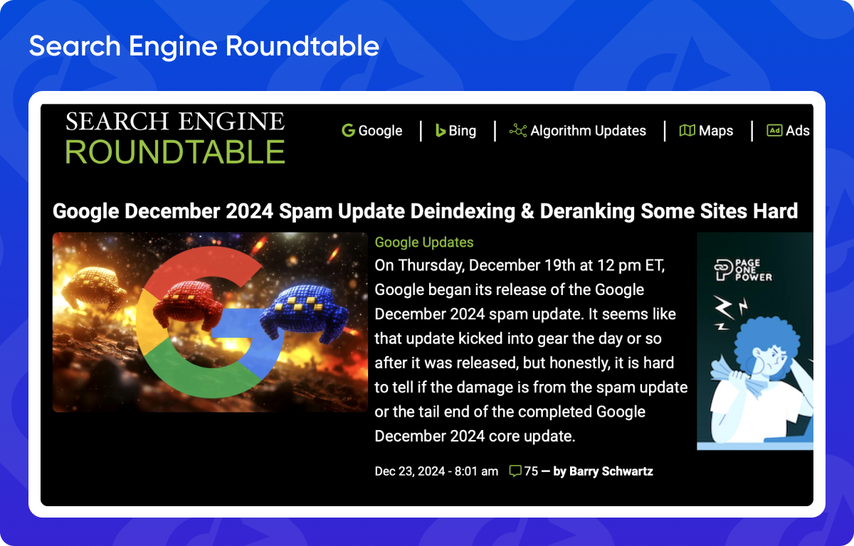 SEO-блог Search Engine Roundtable