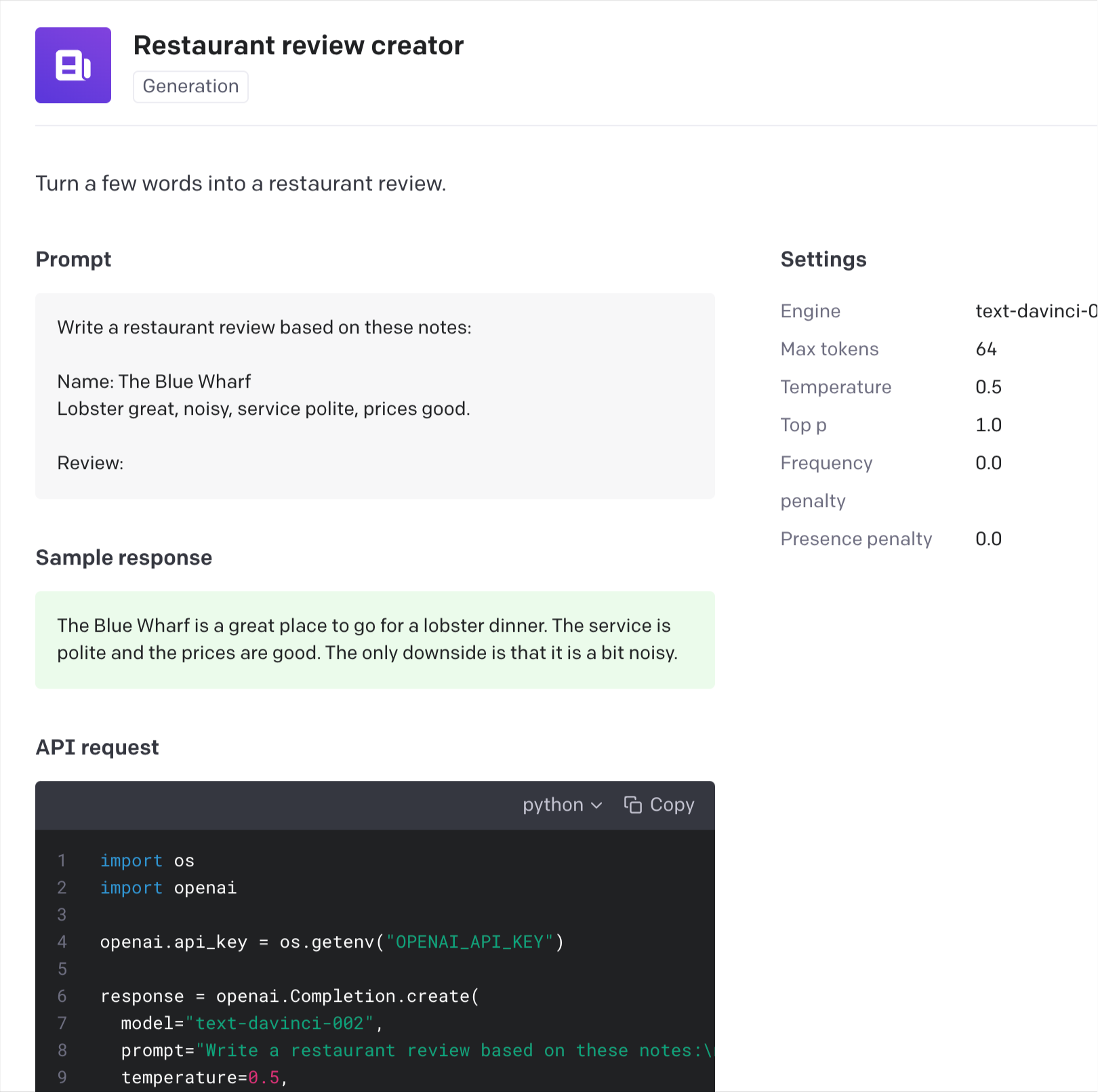 генерація контенту сайту через код пайтон