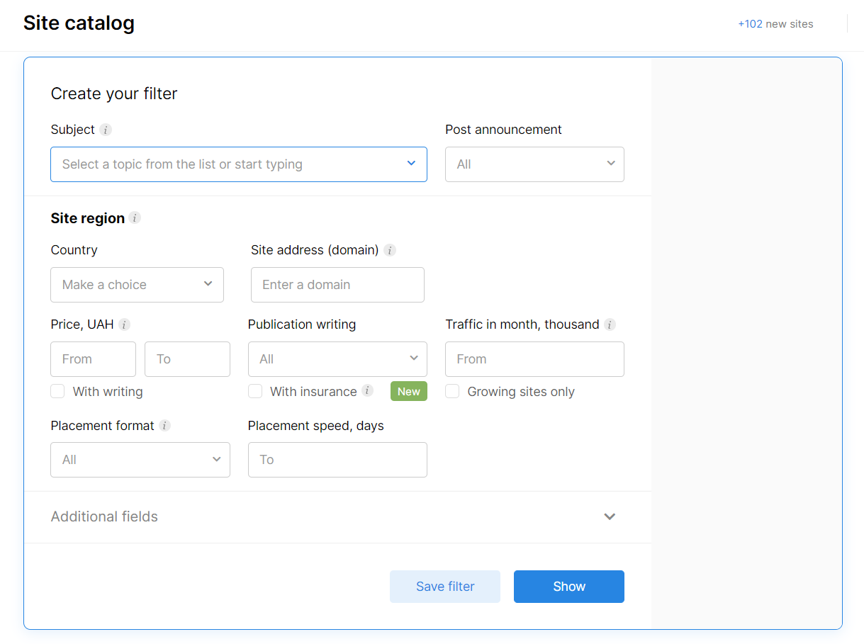 how to enter the catalog of the collaborator