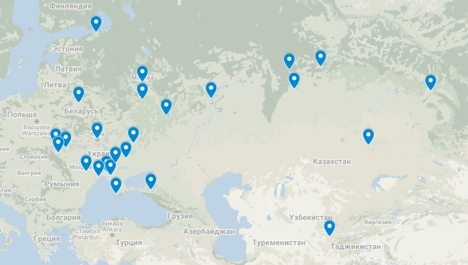 SEO-специалисты из 25 городов