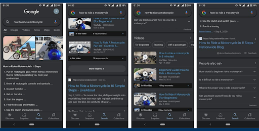 разнообразие в выдаче в поисковых системах