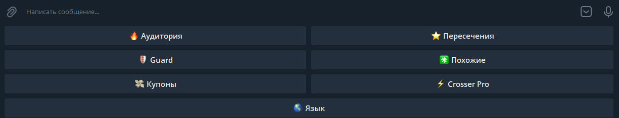 бот для аналитики телеграм каналов и телеграм ботов