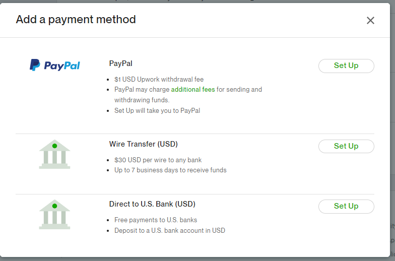 как вывести деньги с upwork