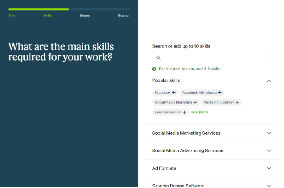 upwork как оформить профиль 