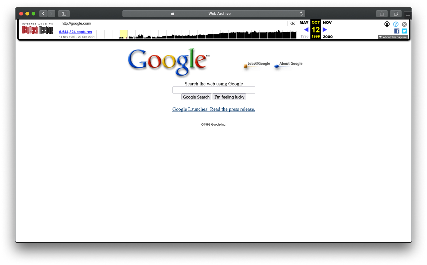 Что такое веб-архив