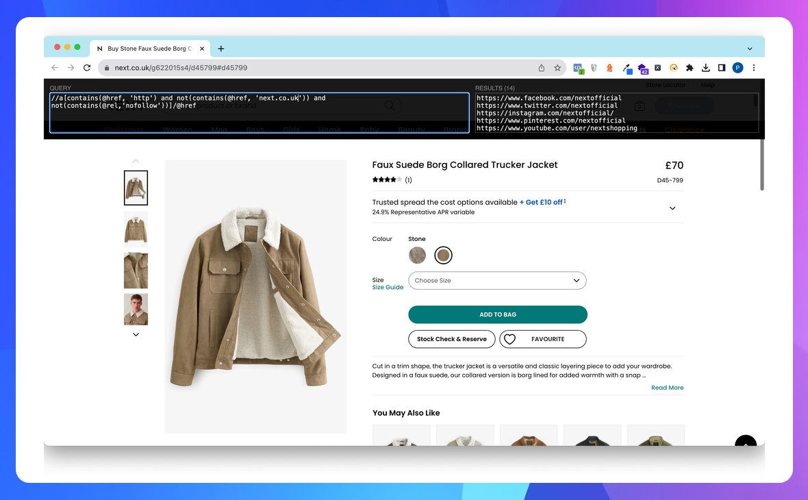 Перевірка беклінків з атрибутом dofollow