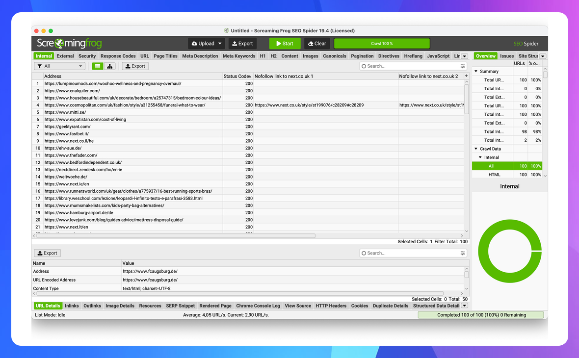Перевірка беклінків з атрибутом nofollow