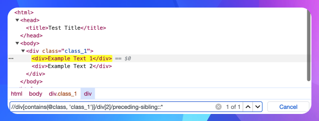XPath: осі для визначення зв'язків між вузлами
