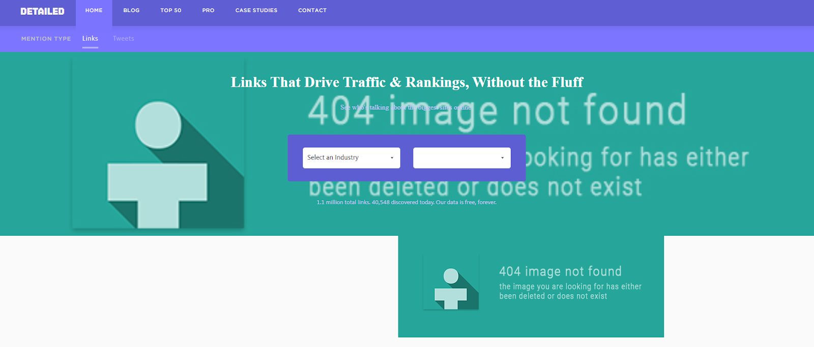 Detailed is a tool for analyzing and researching backlinks