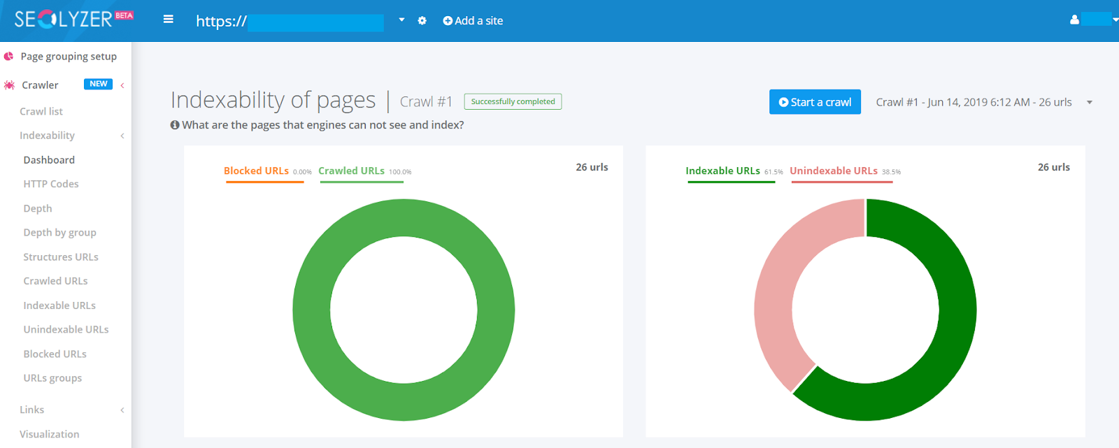 SEOlyzer is a log analysis tool