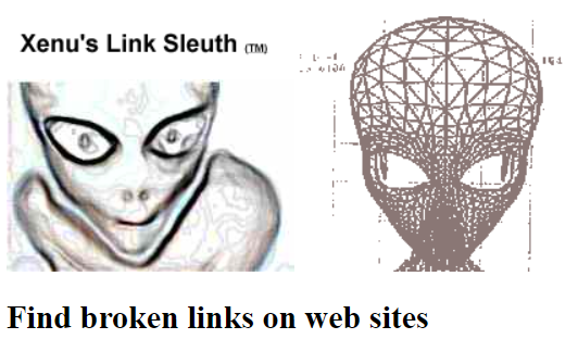 How to find and check broken links with Xenu