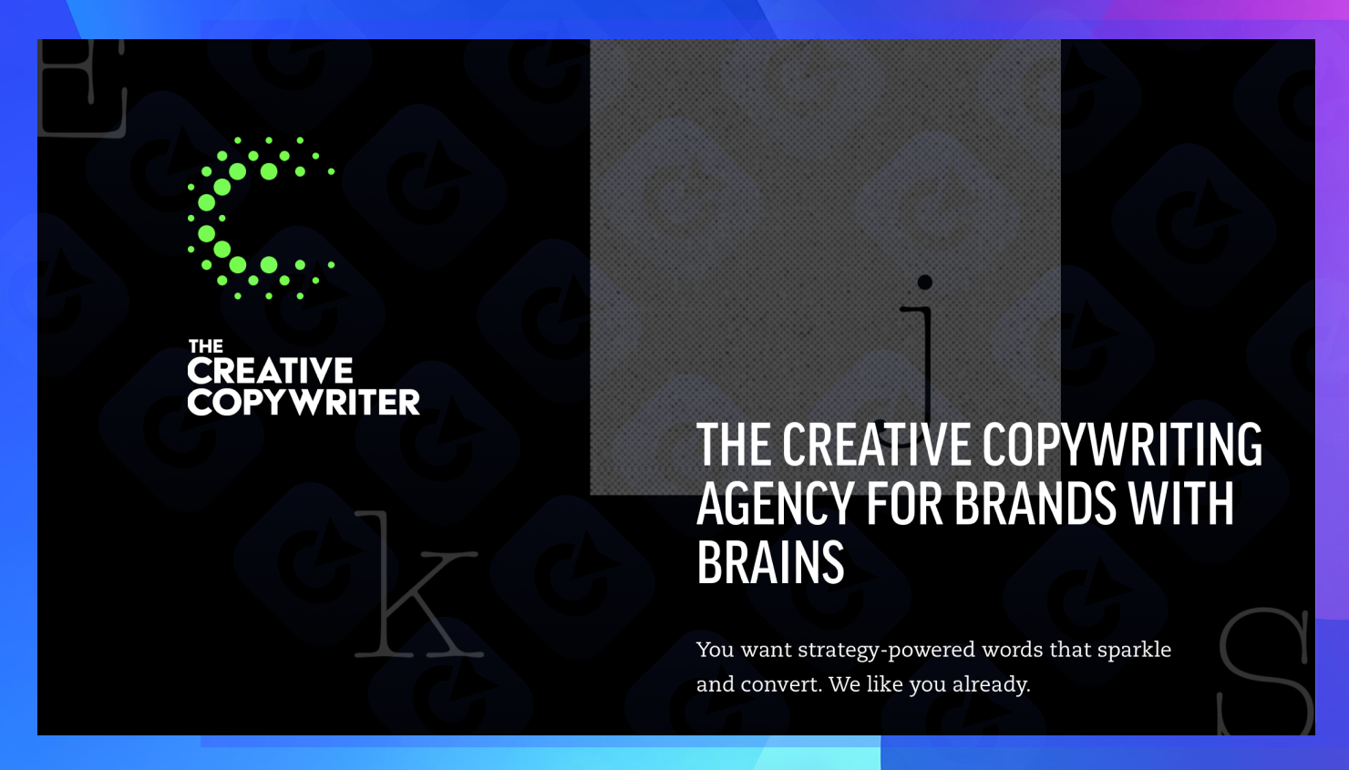 The Creative Copywriter's homepage