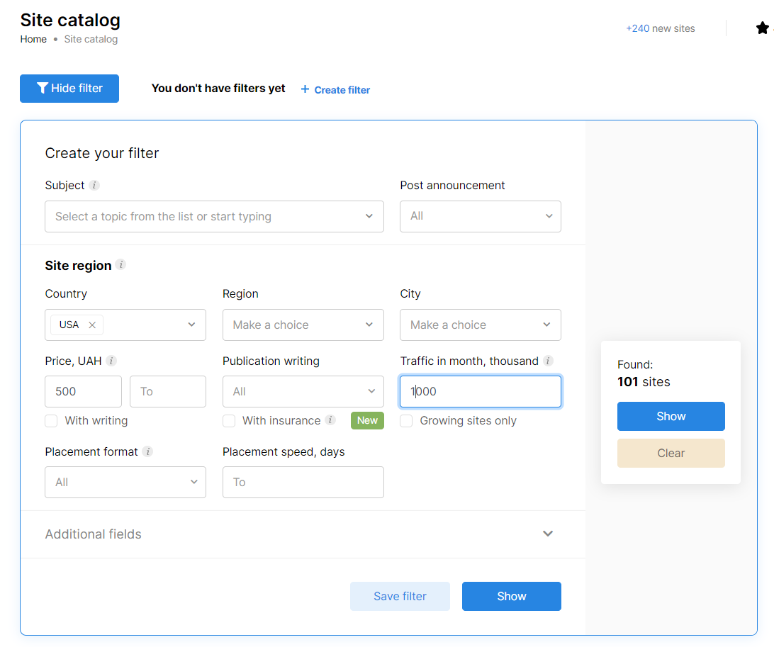 get relevant backlinks