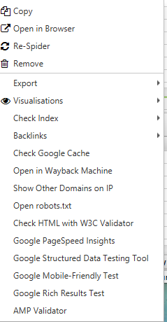 screeming frog directions